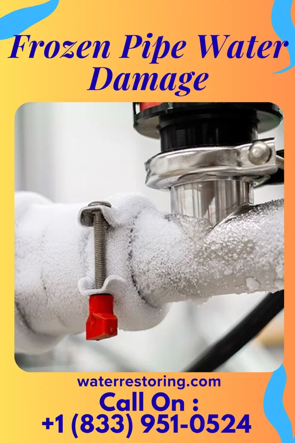 Frozen Pipe Water Damage in Kingsley, MI